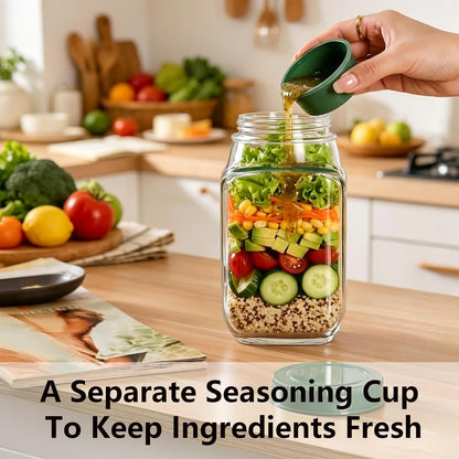FreshLife Salad Jar